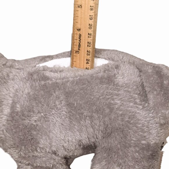 The Bear Factory Elephant Blue Sparkle Eyes Plush Stuffed Toy 12" - Picture 7 of 8